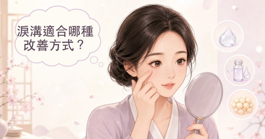 淚溝改善怎麼選?玻尿酸、熊貓針、自體脂肪、手術完整比較
