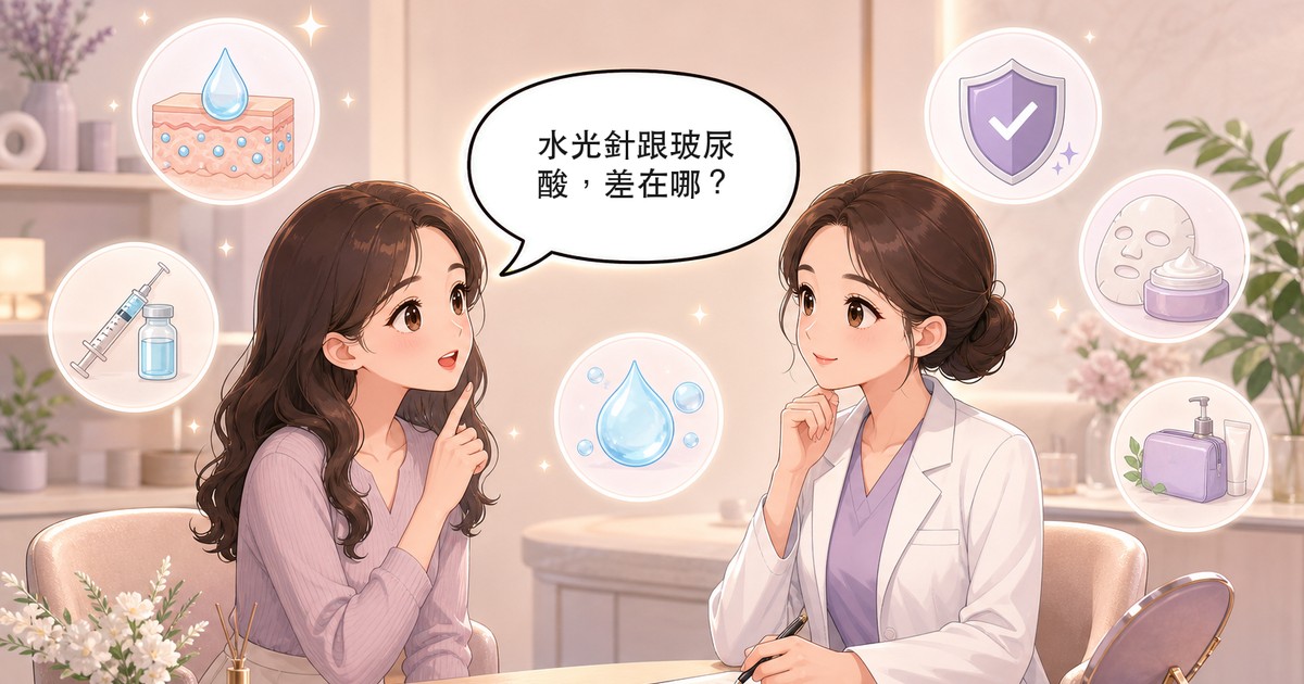 水光針是什麼？成分、效果、頻率與術後保養完整解析