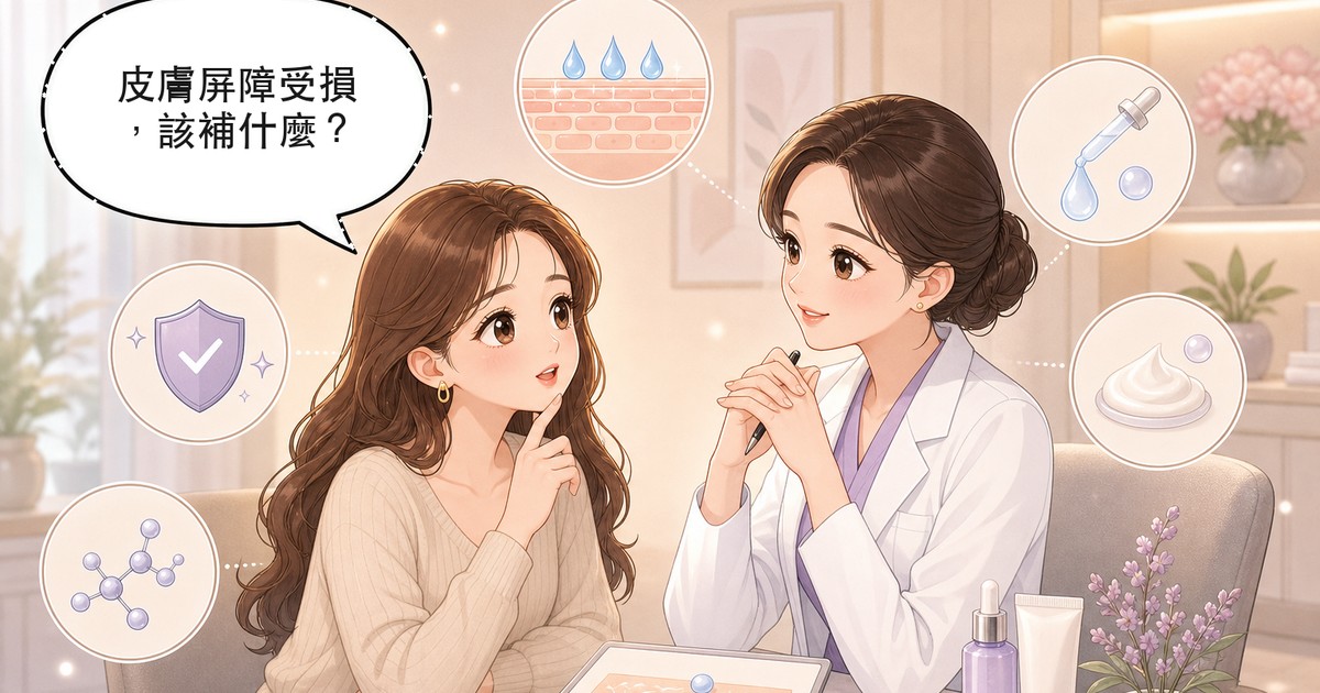 神經醯胺是什麼？皮膚屏障修復關鍵成分完整解析