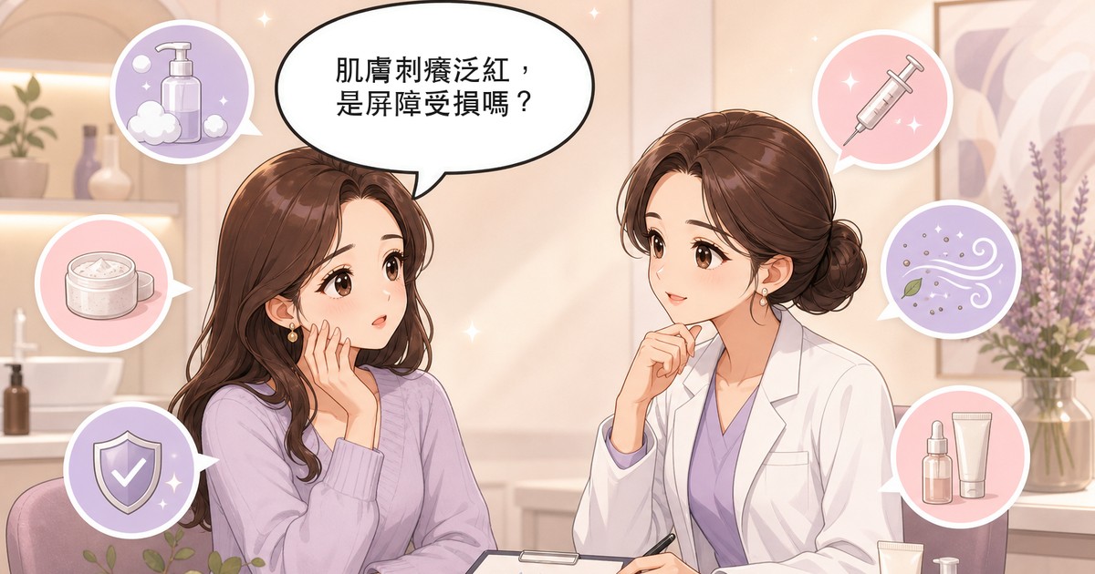 肌膚修復期怎麼顧？屏障受損的常見成因、徵兆與保養原則
