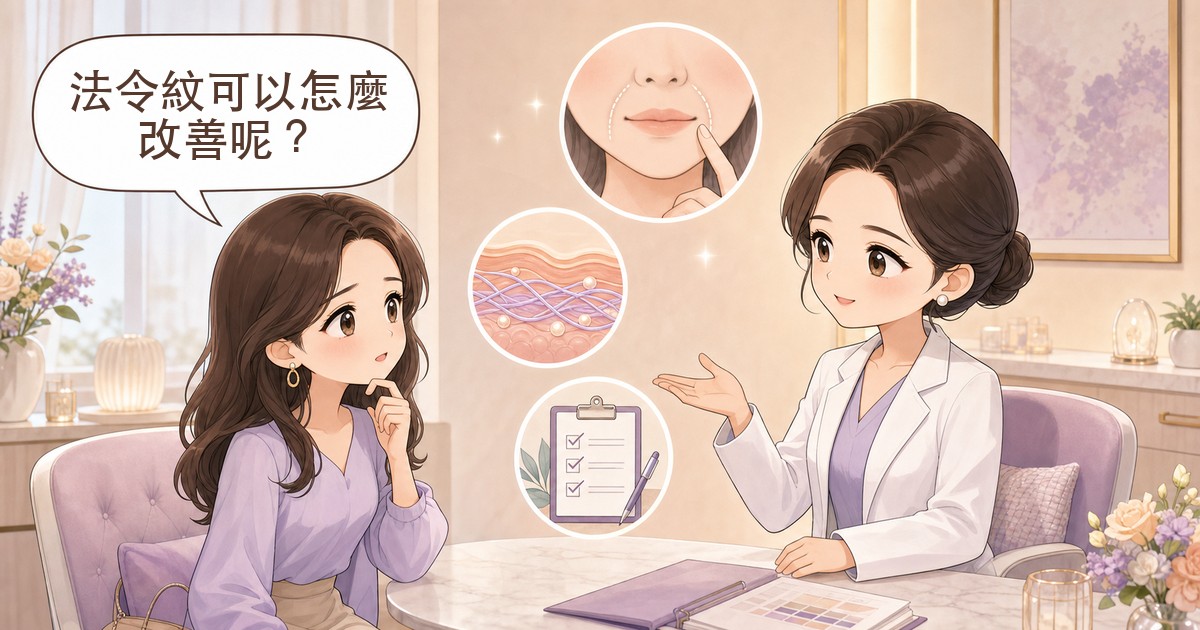 法令紋怎麼消除?成因、改善方法與風險一次看懂