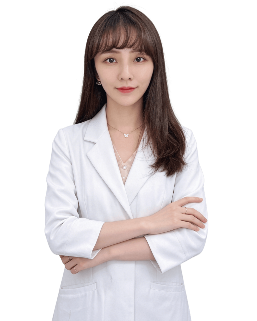 馥之美診所劉康雯醫師白袍形象照
